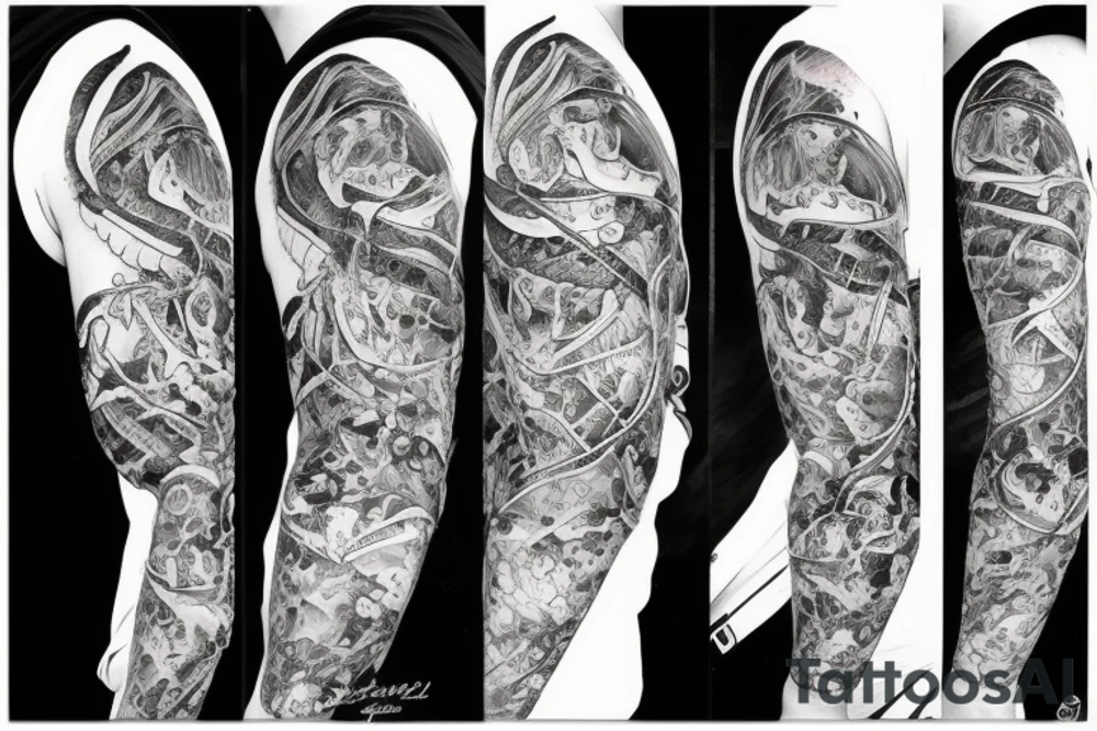 Crab and scorpion tattoo idea