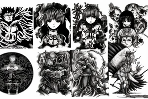 Berserk anime tattoo idea