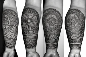 linework tattoo idea