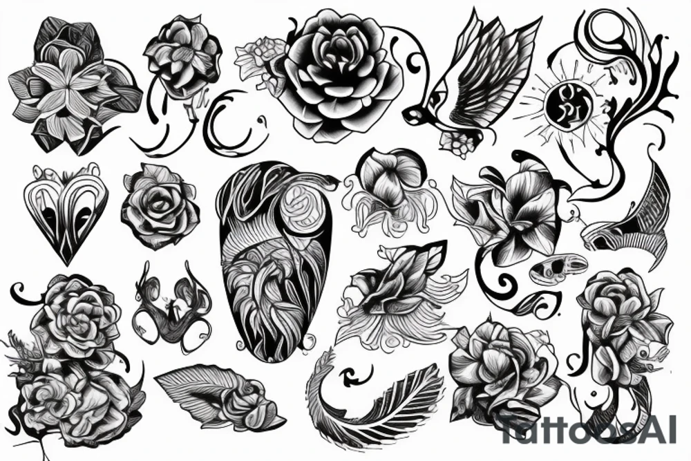 linework tattoo idea