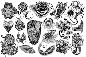 linework tattoo idea