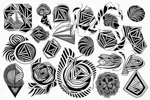 linework tattoo idea