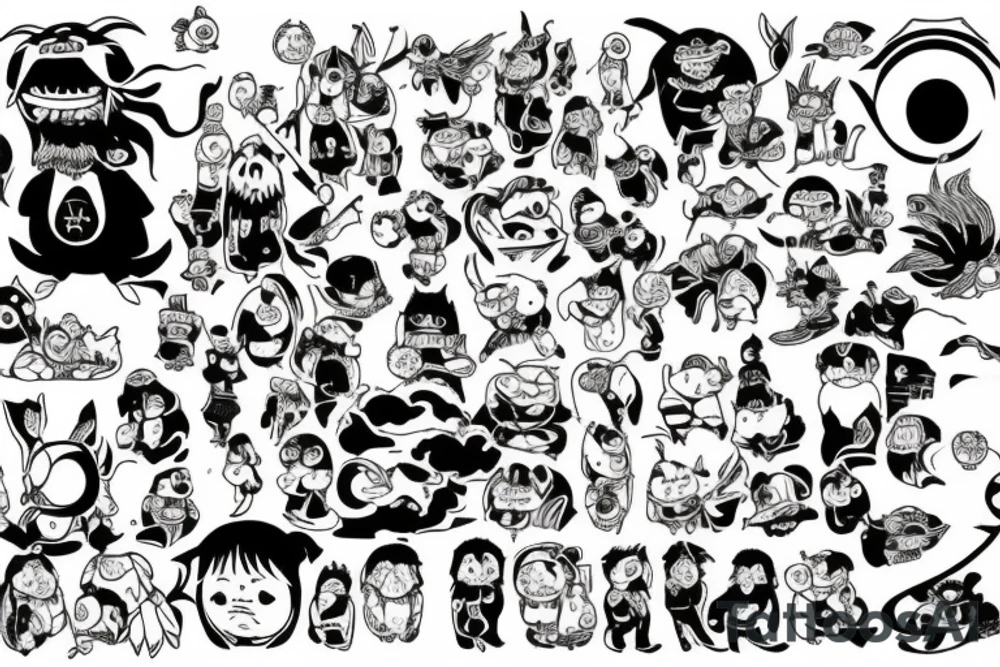 something from hayao miyazaki workds tattoo idea