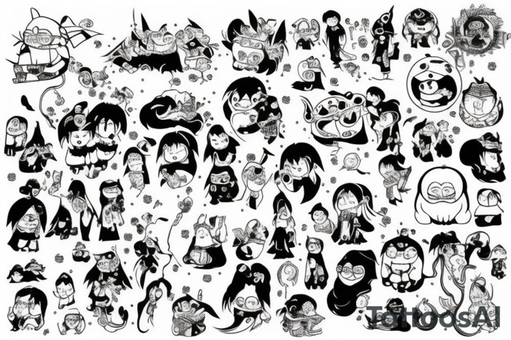 something from hayao miyazaki workds tattoo idea