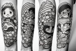 something from hayao miyazaki workds tattoo idea