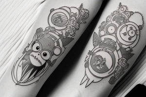 something from hayao miyazaki workds tattoo idea