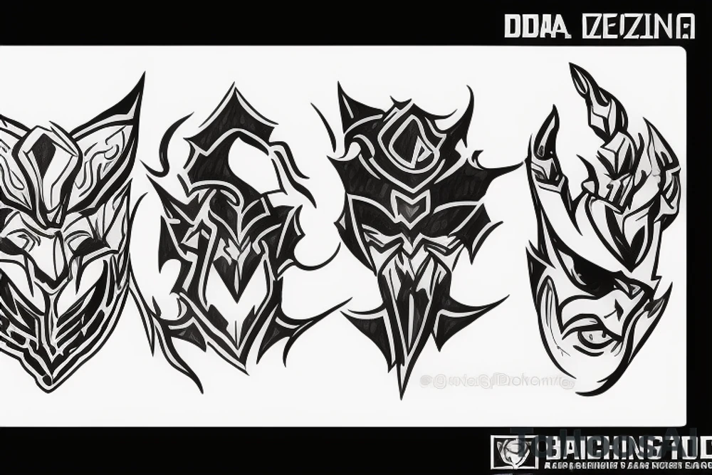 Logo Dota2 tattoo idea