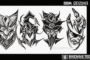 Logo Dota2 tattoo idea