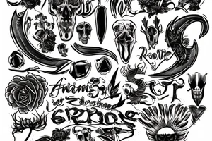RA6HOE tattoo idea