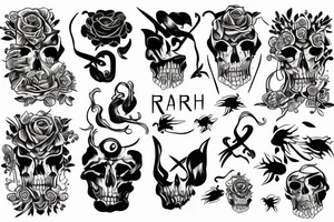 RA6HOE tattoo idea