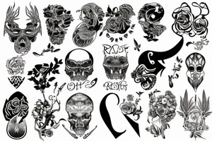 RA6HOE tattoo idea