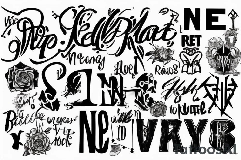 I need no paintsx only letters, only words, only «RA6HOE» tattoo idea I need no paintsx only letters, only words, only «RA6HOE» tattoo idea