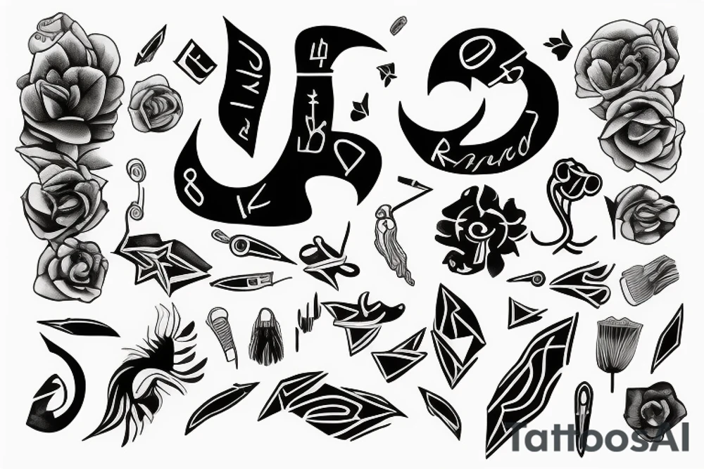 RA6HOE tattoo idea