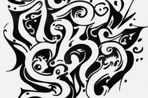 Only text without paint RA6HOE tattoo idea