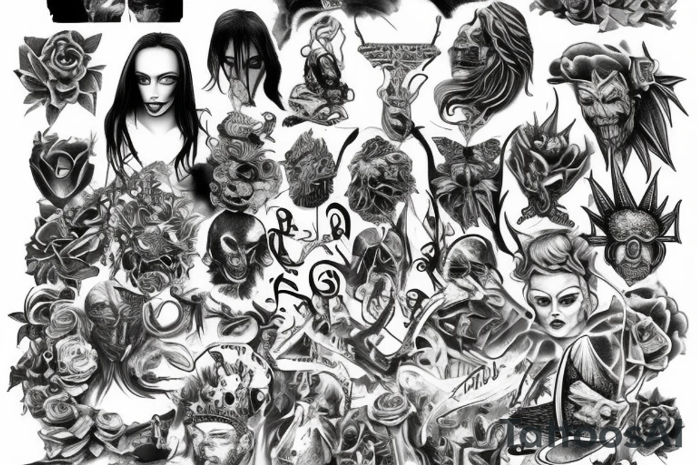 The lord of Evils tattoo idea