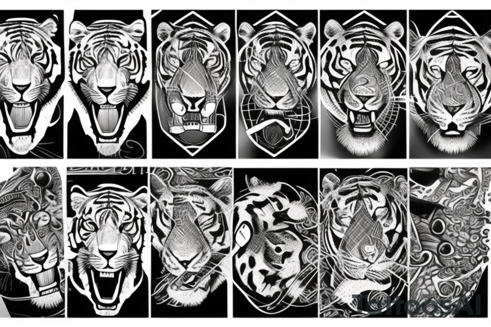 Tiger tattoo idea