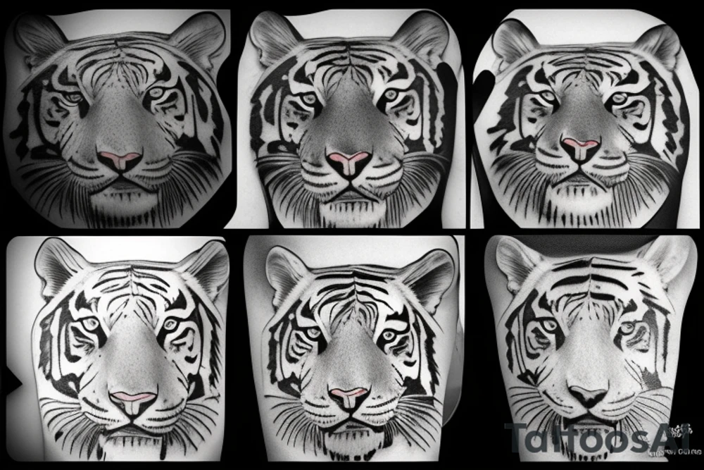 Tiger tattoo idea