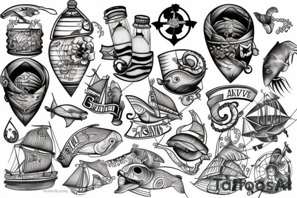 nautical tattoo idea