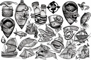 nautical tattoo idea