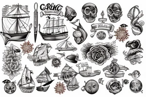 nautical tattoo idea