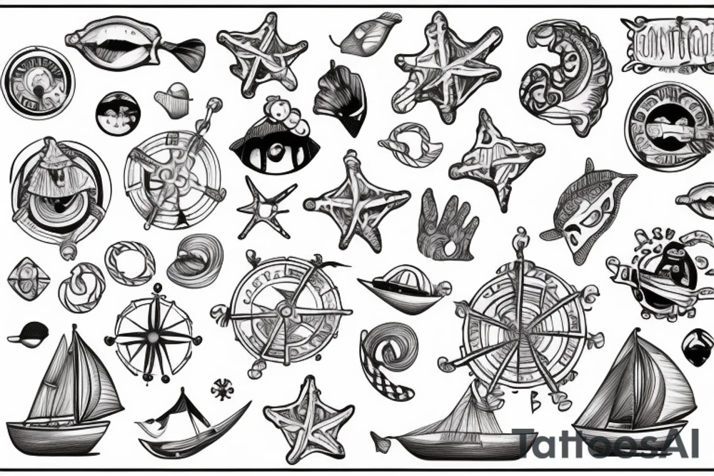 nautical tattoo idea