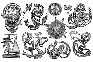 nautical tattoo idea