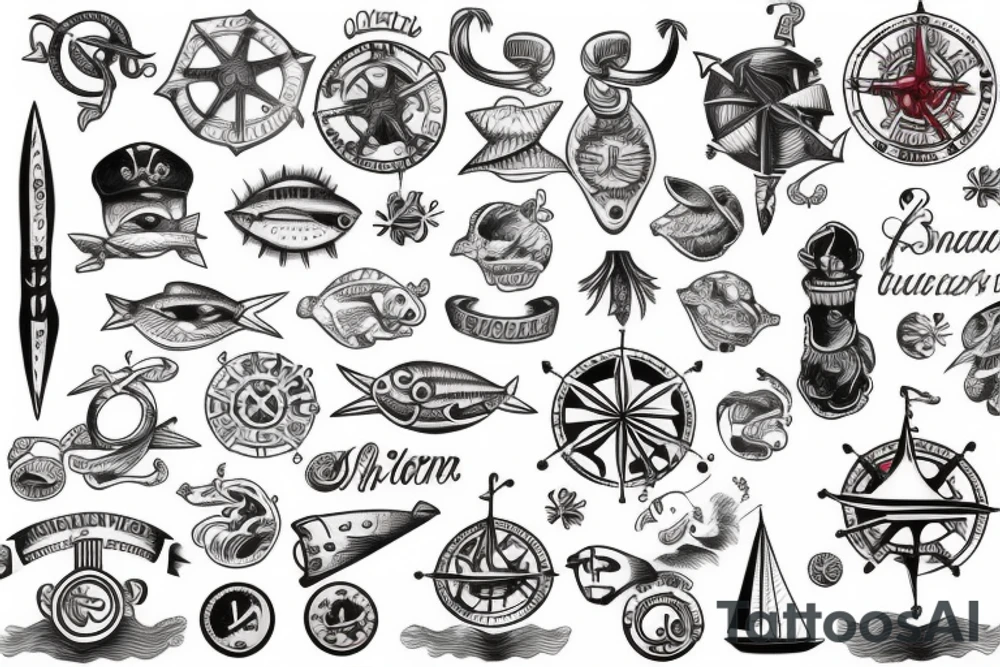 nautical tattoo idea