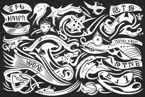 nautical tattoo idea