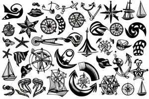 nautical tattoo idea