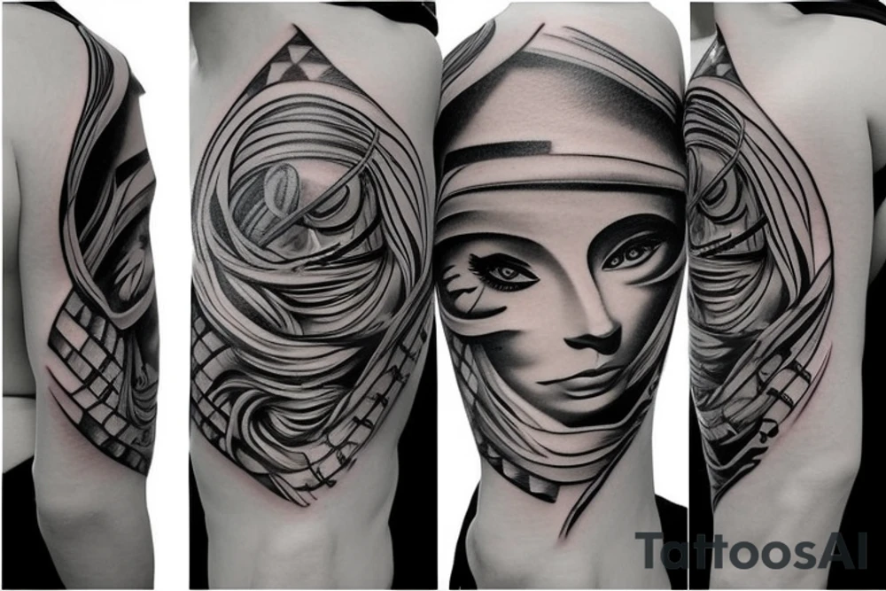 nautical/white back ground/outline tattoo idea