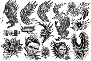 phoenix tattoo idea