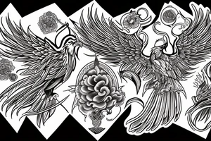 phoenix tattoo idea