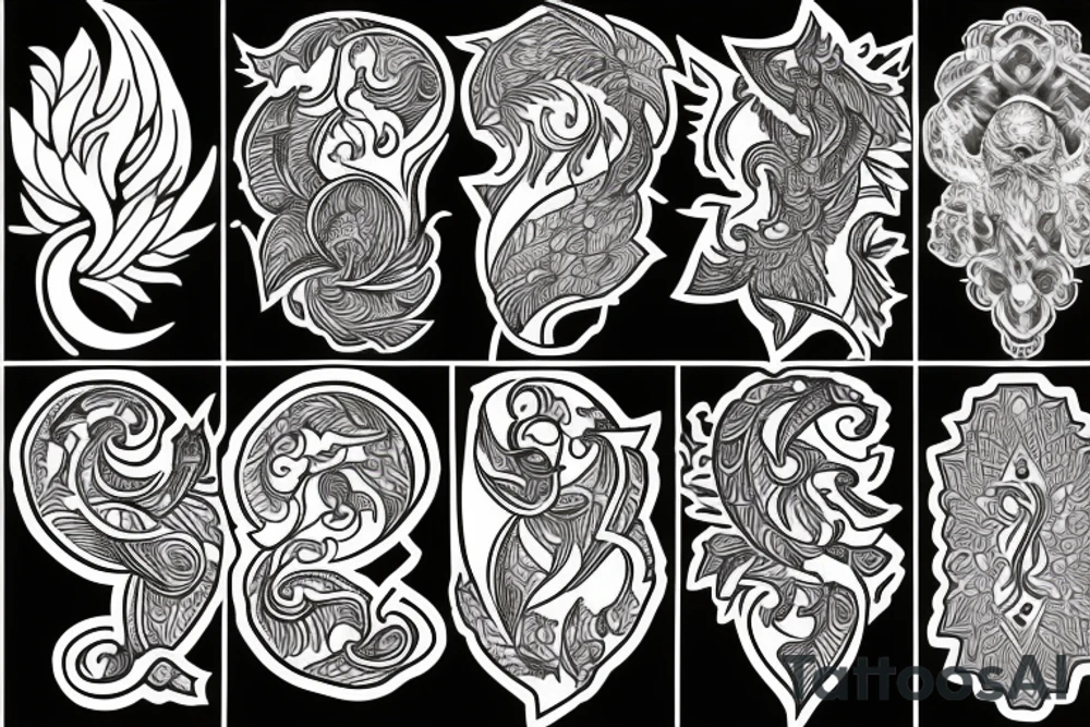 phoenix tattoo idea