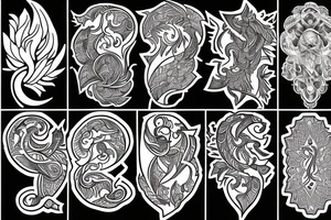 phoenix tattoo idea