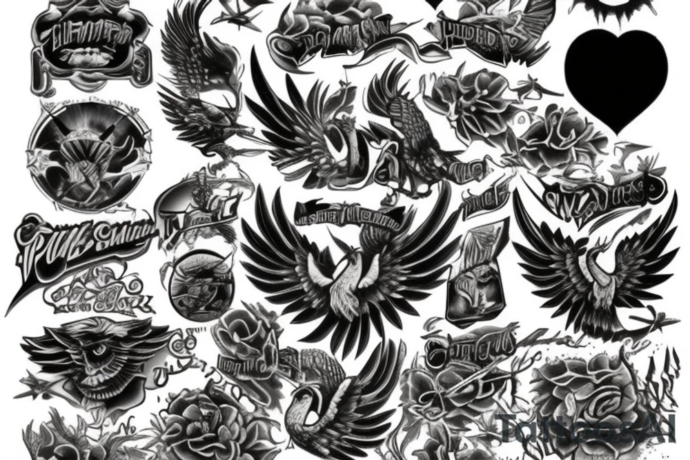 phoenix tattoo idea