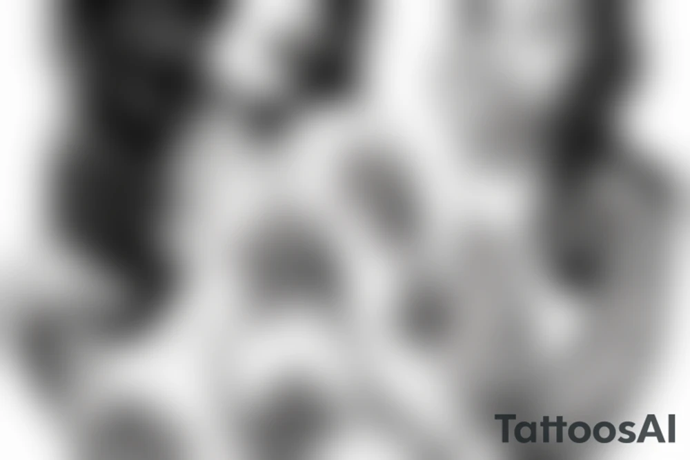 pinup girl tattoo idea