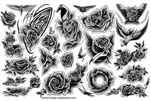 american tradtional tattoo idea