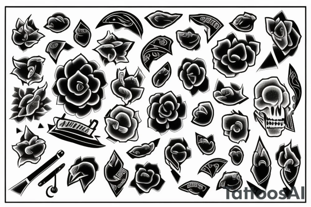 american tradtional tattoo idea