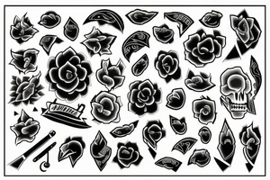 american tradtional tattoo idea