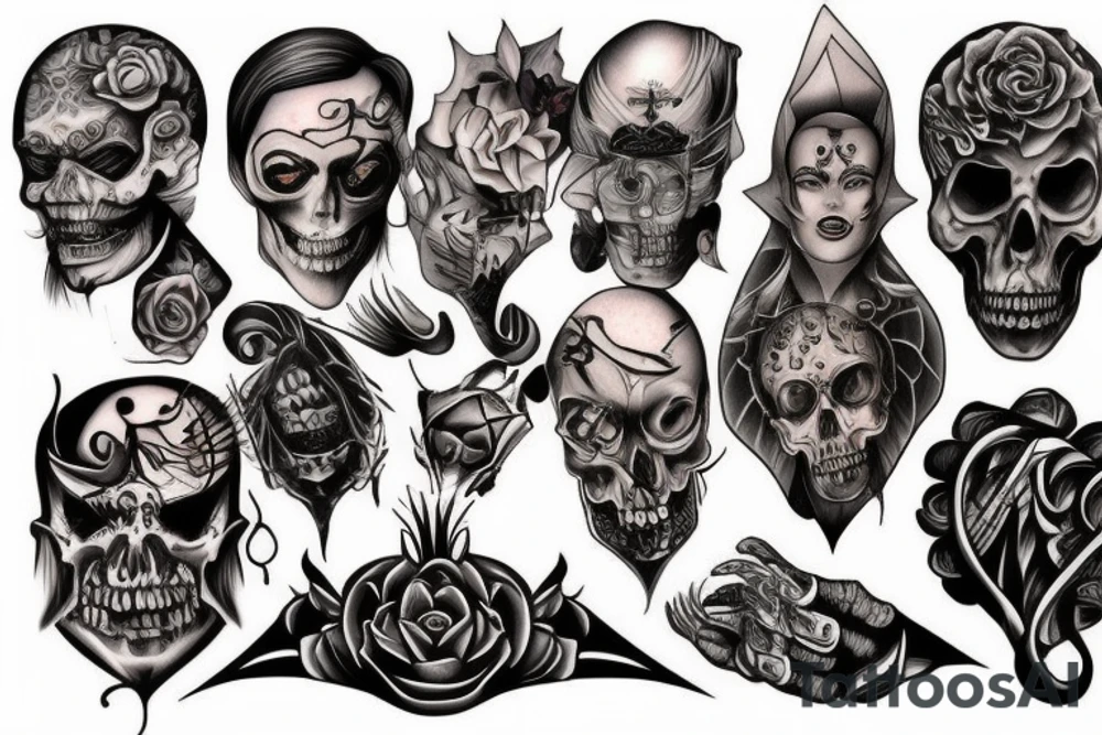 evil tattoo idea