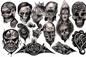 evil tattoo idea