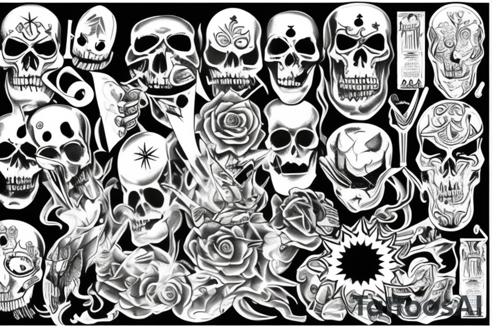 evil tattoo idea