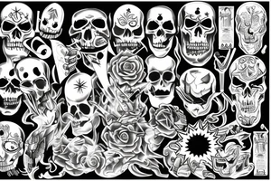 evil tattoo idea