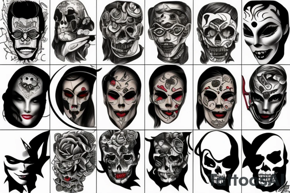 evil tattoo idea