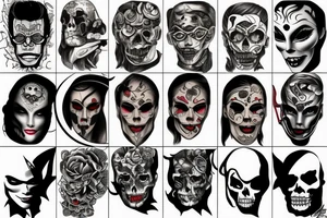 evil tattoo idea