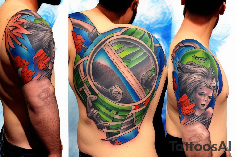 captain planet tattoo idea