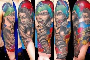 captain planet tattoo idea