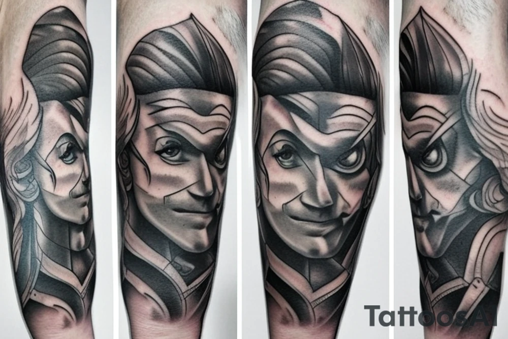 captain planet tattoo idea