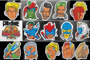 captain planet tattoo idea