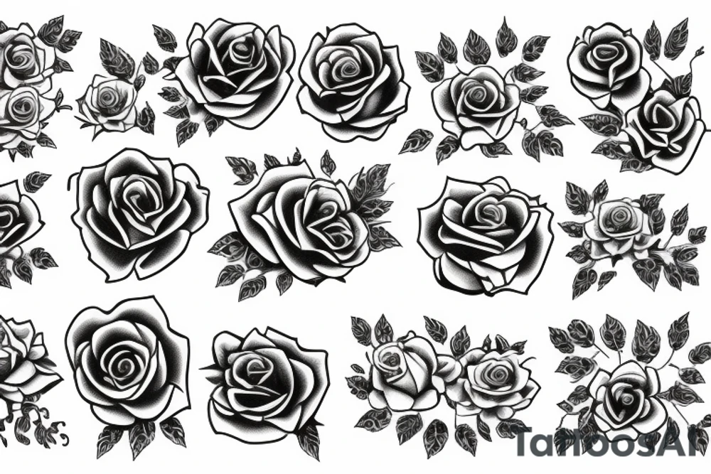 roses tattoo idea
